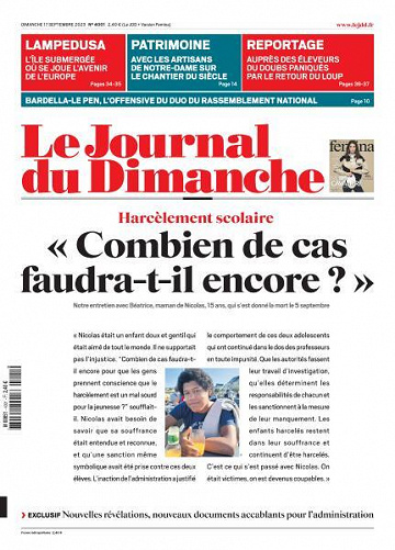 gktorrent Le Journal du Dimanche - 17 Septembre 2023