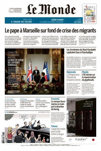 gktorrent Le Monde du Vendredi 22 Septembre 2023
