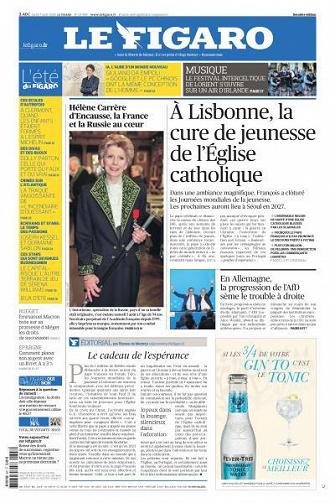 gktorrent Le Figaro du Lundi 7 Août 2023